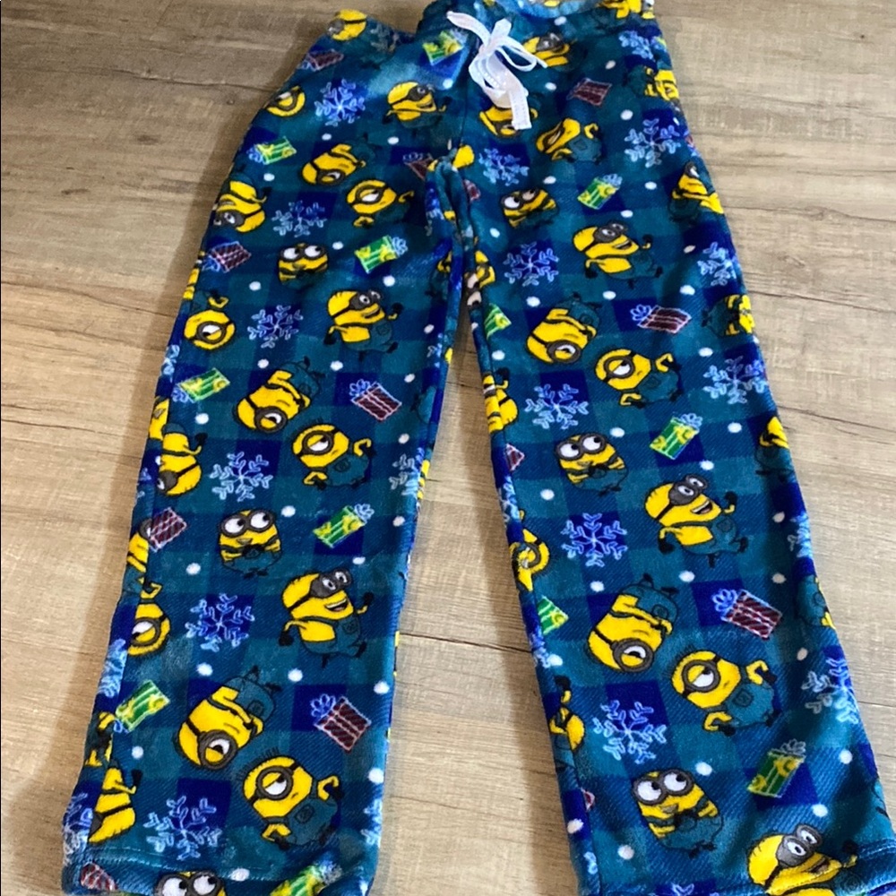 Minion Print pajamas  - Blue and Yellow